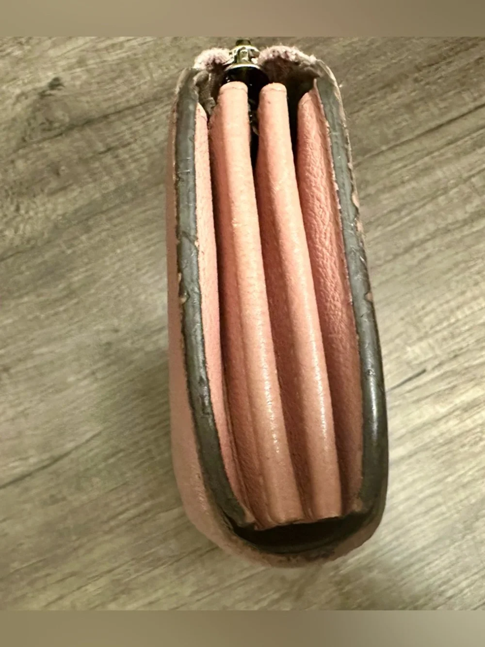 Louis Vuitton Blush Pink Zip Wallet AS-IS Rehab